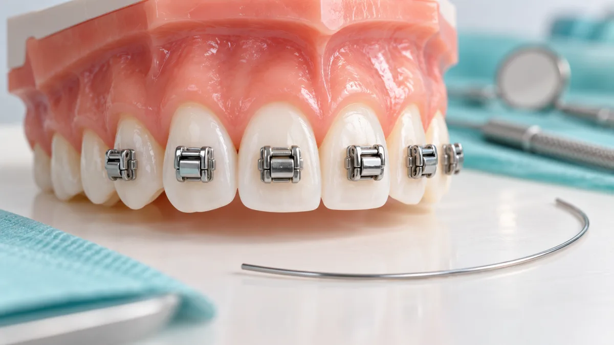 Brackets autoligables metálicos y cerámicos con clip de sujeción en Villanes Dental Group