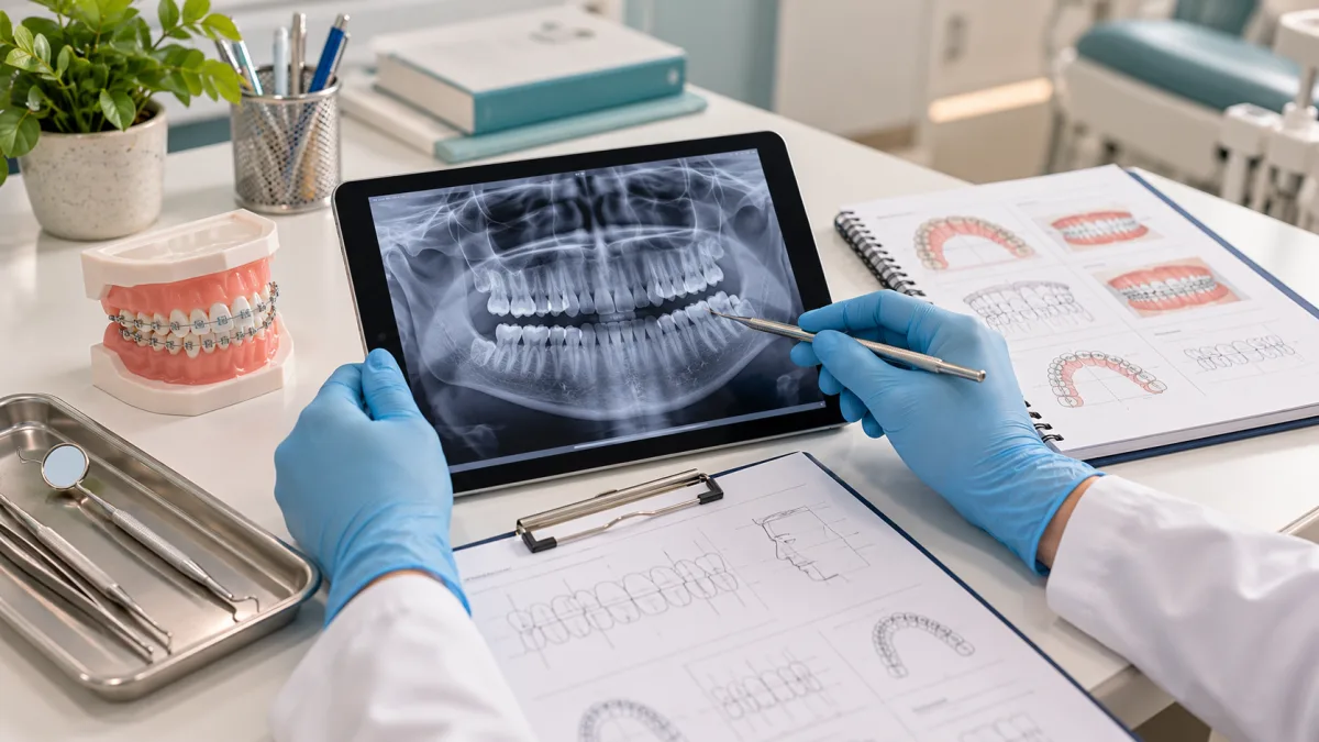 Evaluación para determinar si es candidato a ortodoncia en Villanes Dental Group